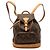 Zaino Louis Vuitton Monogram Mini Montsouris marrone