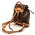Zaino Louis Vuitton Monogram Mini Montsouris marrone - vista 2
