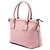 Borsa Gucci Dollar in pelle di vitello rosa con charm GG - vista 2
