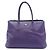 Borsa Twin Satchel Prada Saffiano Cuir Turnlock viola Porpora