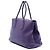 Borsa Twin Satchel Prada Saffiano Cuir Turnlock viola Porpora - vista 2