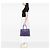 Borsa Twin Satchel Prada Saffiano Cuir Turnlock viola Porpora - vista 6