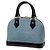 Louis Vuitton Alma BB Satchel aus blauem Epi Denim - Ansicht 2