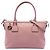 Borsa Gucci Dollar in pelle di vitello rosa con charm GG