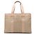 Fendi Zucca Canvas Tote in Tan Kamel