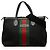 Borsa a tracolla Gucci Canvas Techno Web nera Nero