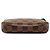 Borsa a mano Mini Pochette Accessoires Louis Vuitton Damier Ebene marrone - vista 3