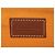 Clutch in tela con zip arancione Loro Piana - vista 4