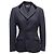 Schwarzer Ralph Lauren Blazer aus Wolle und Samt Größe US S