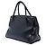 Borsa satchel monochrome in pelle Saffiano nera Prada Nero - vista 2
