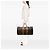 Borsa da viaggio marrone Louis Vuitton Monogram Keepall Bandouliere 60 - vista 10