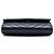 Wallet On Chain Chanel CC Chevron Crossbody-Tasche aus blauem Lammleder mit Nieten - Ansicht 3