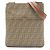 Borsa a tracolla Fendi Zucca Spalmati beige