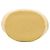 Borsa bucket Chanel CC in agnello trapuntato giallo con coulisse - vista 3