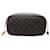 Borsa Tote Louis Vuitton Monogram Neverfull MM marrone - vista 3