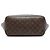 Borsa Tote Louis Vuitton Monogram Neverfull MM marrone - vista 3