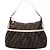 Fendi Zucca Canvas Chef Schultertasche Braun