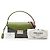 Borsa Prada Bicolor Saffiano Lux Sound Lock Verde - vista 7