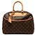 Borsa Louis Vuitton Monogram Deauville marrone