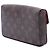 Borsa a tracolla Louis Vuitton Monogram Pochette Felicie Marrone - vista 2