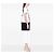Borsa a tracolla Gucci GG Denim Abbey D Ring nera Nero - vista 6