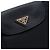 Borsa a tracolla Prada Tessuto con bordatura Saffiano nera Nero - vista 5