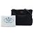 Borsa a tracolla Prada Tessuto con bordatura Saffiano nera Nero - vista 7