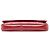 Portafoglio Lady Dior con catena in vernice cannage rosso a tracolla - vista 3