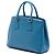 Tote Prada Saffiano Lux Parabole blu - vista 2