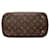 Borsa Louis Vuitton Monogram Lockit PM marrone - vista 3