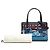 Borsa a mano LOEWE Small Leather London Postal blu Satchel - vista 8
