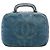 Vanity Beauty case in denim Chanel CC blu