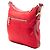 Borsa a tracolla Prada Tessuto con finiture in Saffiano rosso - vista 2