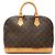 Borsa Louis Vuitton Monogram Alma PM marrone