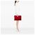 Clutch Tessuto Soft Zip rossa Prada Rosso - vista 7
