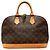Borsa Louis Vuitton Monogram Alma PM marrone