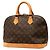 Borsa Louis Vuitton Monogram Alma PM marrone - vista 2