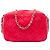 Borsa Camera Chanel in scamosciato trapuntato rosso