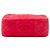 Borsa Camera Chanel in scamosciato trapuntato rosso - vista 3