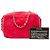 Borsa Camera Chanel in scamosciato trapuntato rosso - vista 8