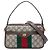 Borsa Gucci Small GG Supreme Web Ophidia Beige
