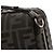 Borsa Valigetta Fendi Mini Zucca in tela nero - vista 8