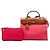 Borsa Hermès Toile Herbag Zip 31 rossa Rosso - vista 8