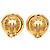 Chanel CC runde Clip-On-Ohrringe vergoldet Golden - Ansicht 2