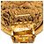Chanel CC runde Clip-On-Ohrringe vergoldet Golden - Ansicht 3