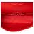 Borsa a Spalla Chanel Medium Classic Patent Striped Double Flap Arancione - vista 4