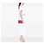 Borsa a tracolla Chanel Chevron Lambskin Trendy CC Wallet on Chain rosa - vista 6