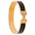 Bracciale Hermès Narrow Enamel Clic H PM nero - vista 4