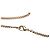 Collana con pendente Chanel CC placcato oro e strass D'oro - vista 5