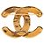 Chanel CC gesteppte Brosche vergoldet Golden - Ansicht 2